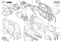 Bosch 3 601 E8J 401 GST 14,4 V-LI Cordless Jigsaw Spare Parts